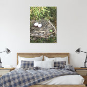 Dove Nest op canvas Afdruk (Insitu (Slaapkamer))