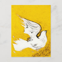 Dove of a Women ~ Briefkaart / Uitnodiging