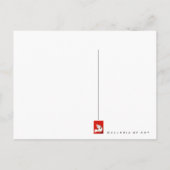 Dove of a Women ~ Carte postale / Invitation (Dos)