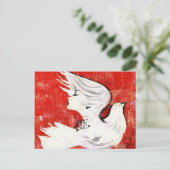 Dove of a Women ~ Carte postale / Invitation (Debout devant)