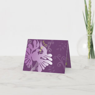 Dove of Peace Bat Bar Mitzvah - Hartelijk dank Bedankkaart