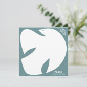 Dove of Peace - Carte de voeux Juniper (Debout devant)