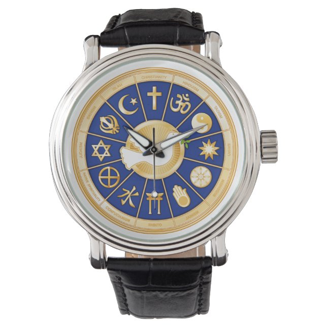 Dove of Peace Horloge (Voorkant)