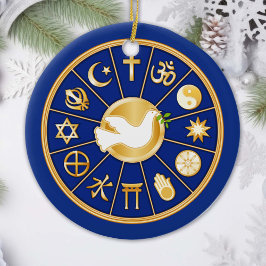 Dove of Peace Keramisch Ornament