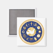 Dove of Peace Magneet (Voorkant / Achterkant)