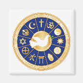 Dove of Peace Magneet (Voorkant)