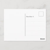 Dove of Peace Personalized Scripture Verse Briefkaart (Achterkant)