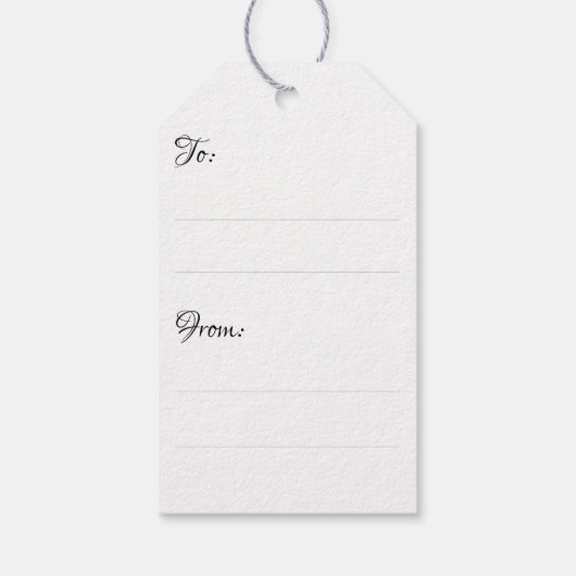 Dove of Peace Personalized Scripture Verse Cadeaulabel (Achterkant)