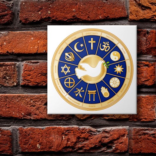 Dove of Peace Tegeltje