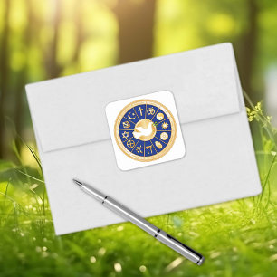 Dove of Peace Vierkante Sticker