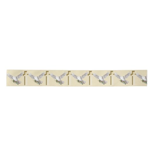 Dove of Peace with Cross Lint (Voorkant)