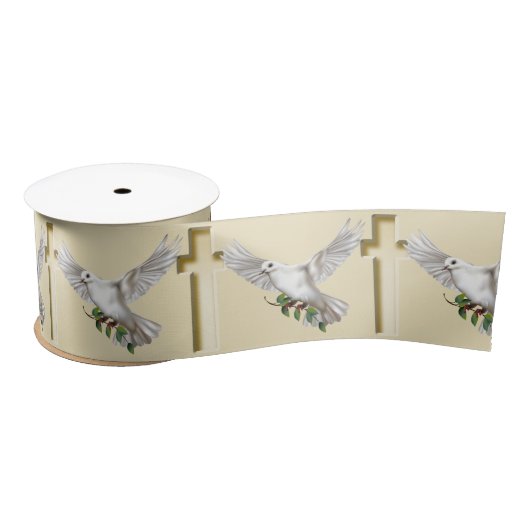 Dove of Peace with Cross Lint (Spoel)