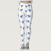 Dove, Oiseaux, Pigeons Leggings (Devant)