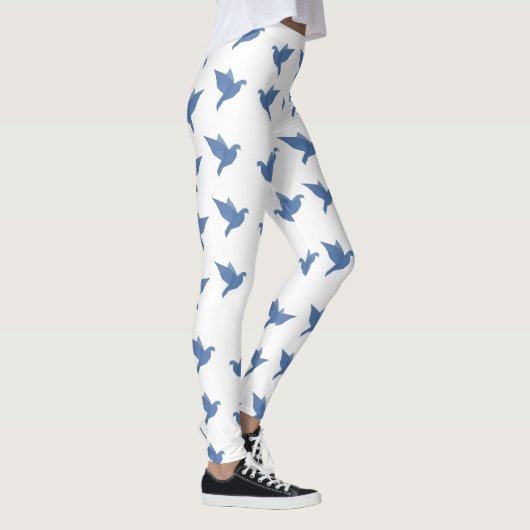 Dove, Oiseaux, Pigeons Leggings (Droite)