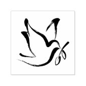 Dove peace tekening  zelfinktende stempel (Design)