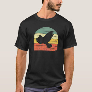  Dove Retro Dove Bird Silhouette Pegasus Bi T-shirt