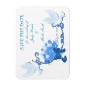 Dove Save the Date Magnet (Vertical)