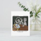 dove scrolon briefkaart (Staand voorkant)