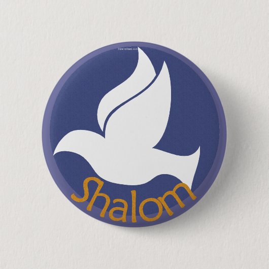 Dove Shalom Button (Voorkant)