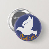 Dove Shalom Button (Voorkant /achterkant)