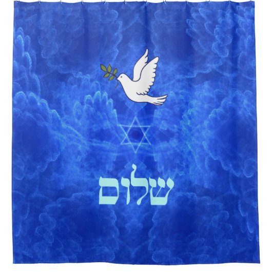 Dove - Shalom Douchegordijn (Voorkant)