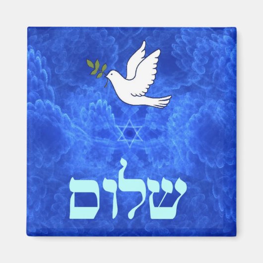 Dove - Shalom Magneet (Voorkant)