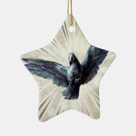 dove ster keramisch ornament (Rechts)