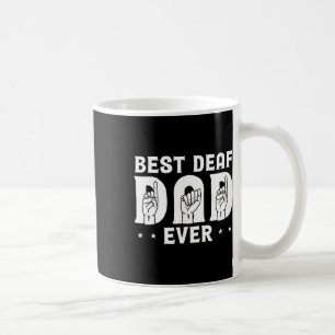 Dove vader ooit ontwerp voor dove gemeenschap doof koffiemok