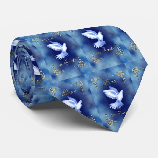 dove van het stropdas van de vrede (Opgerold)