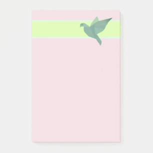 Dove, vogel hond notities post-it® notes