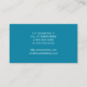 Dove with Olive Branch Visitekaartje (Achterkant)