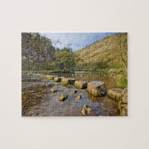 Dovedale, Derbyshire Peak District souvenir foto Legpuzzel