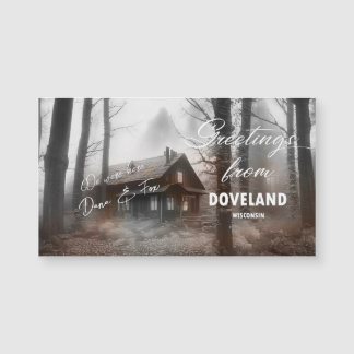 Doveland, Wisconsin Magnetische Kaart