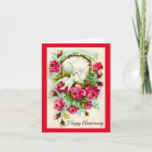 Doven en Rozen Jubileum Kaart (Voorkant)
