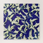 Doven in vlucht legpuzzel (Horizontaal)