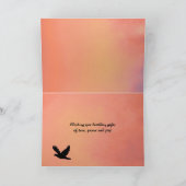 Doven op zonsonderdag kaart (Binnen)