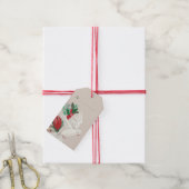 Doven Vrede op Aarde Kerstmis Cadeaulabel (Met Touw)