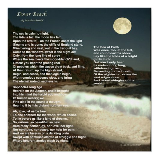 Dover Beach Perfect Poster (Voorkant)
