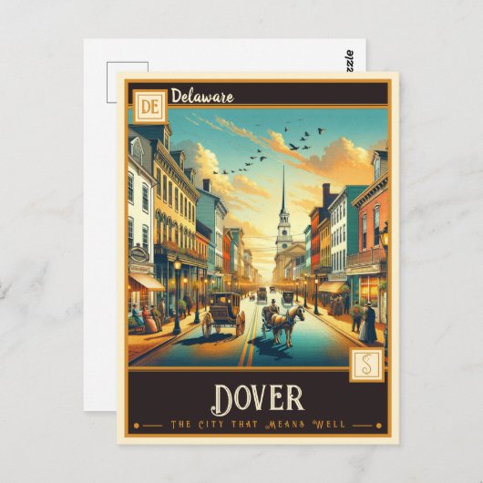 Dover, Delaware |  Briefkaart (Voorkant / Achterkant)