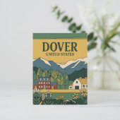 Dover, Delaware Delaware Briefkaart (Staand voorkant)