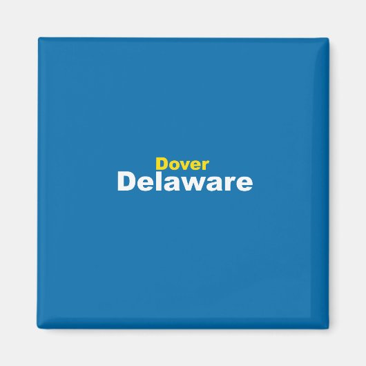 Dover, Delaware Magnet Magneet (Voorkant)
