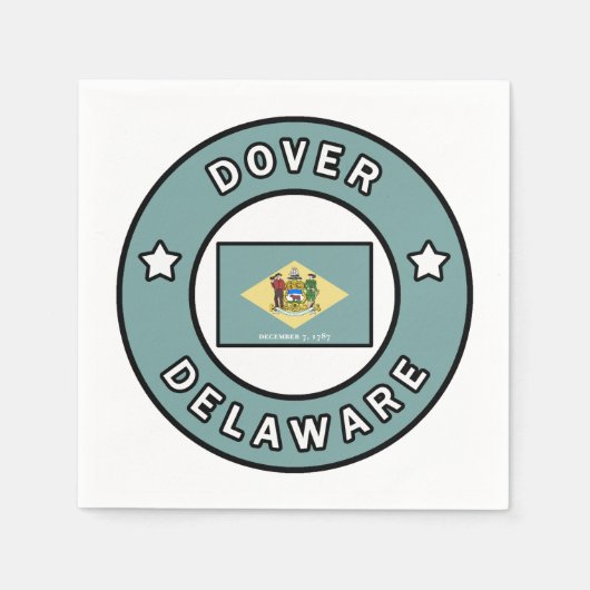 Dover Delaware Servet (Voorkant)