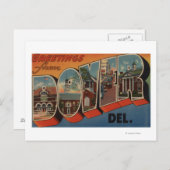 Dover, DelawareLarge Letter ScenesDover, DE Briefkaart (Voorkant / Achterkant)