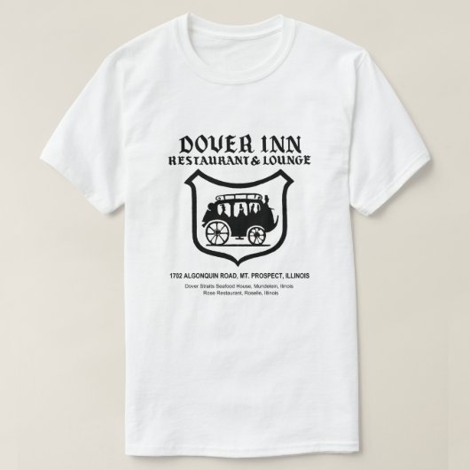 Dover Inn Restaurant, Mt. Prospect, Verenigde Stat T-shirt (Design voorkant)