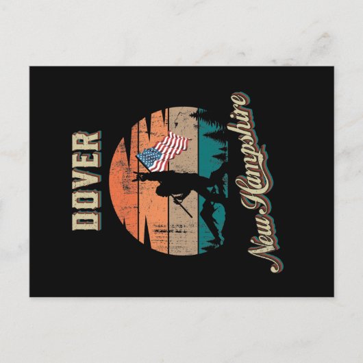 Dover New Hampshire Briefkaart (Voorkant)