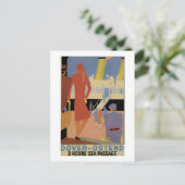 Dover-Oostend - 3 uur Zee passage -  Briefkaart (Staand voorkant)