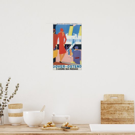 Dover Ostend Poster (Keuken)