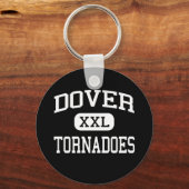Dover - Tornado - Dover High School - Dover Ohio Sleutelhanger (Voorkant)