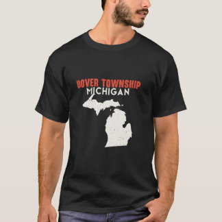 Dover township Michigan USA State America Travel M T-shirt