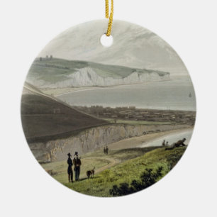 Dover, van Shakespeare's Cliff uit 'A Voyage Ar Keramisch Ornament